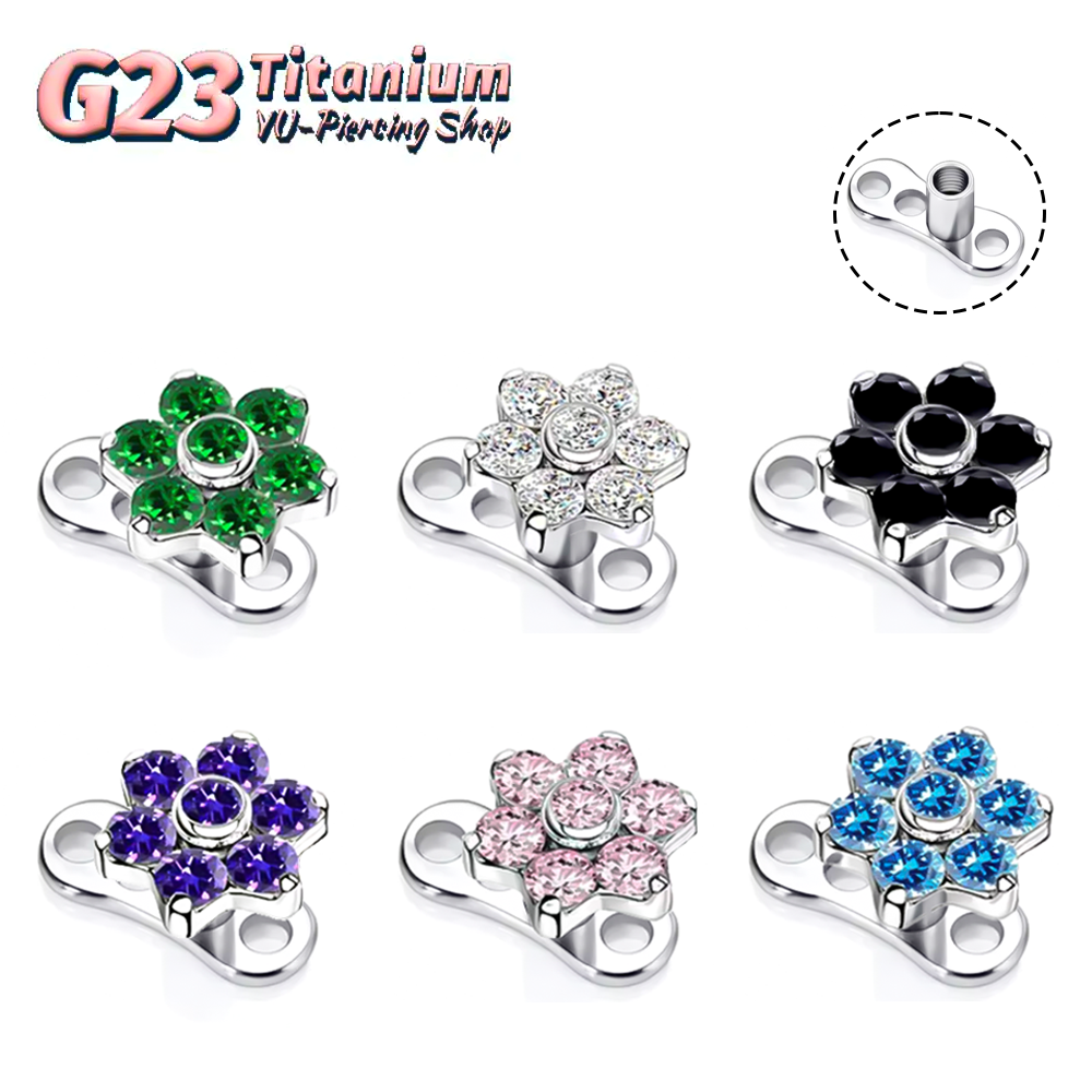 Body Jewelry Implants - F136 Titanium Alloy High-Quality Implant-Grade Zirconia