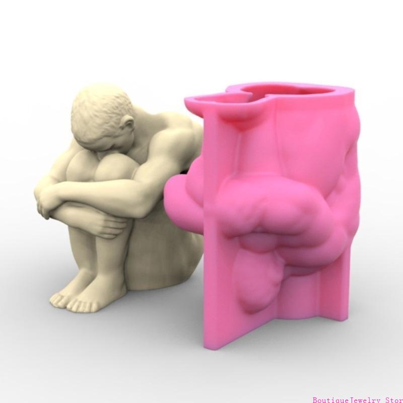E1PE Candles Holder Resin Mold - Body Jewelry Holder avis et prix