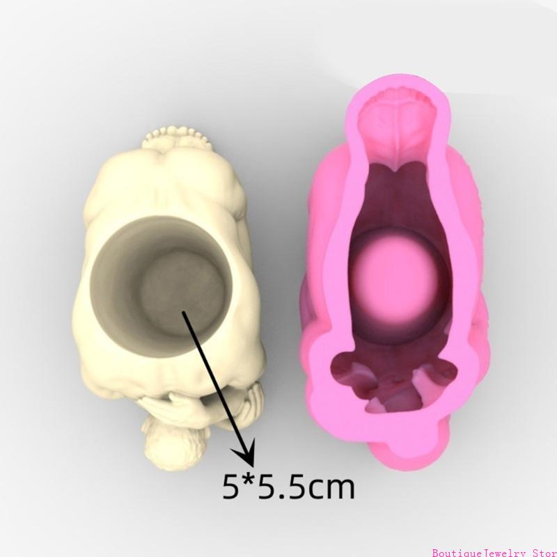 E1PE Candles Holder Resin Mold - Body Jewelry Holder avis et prix