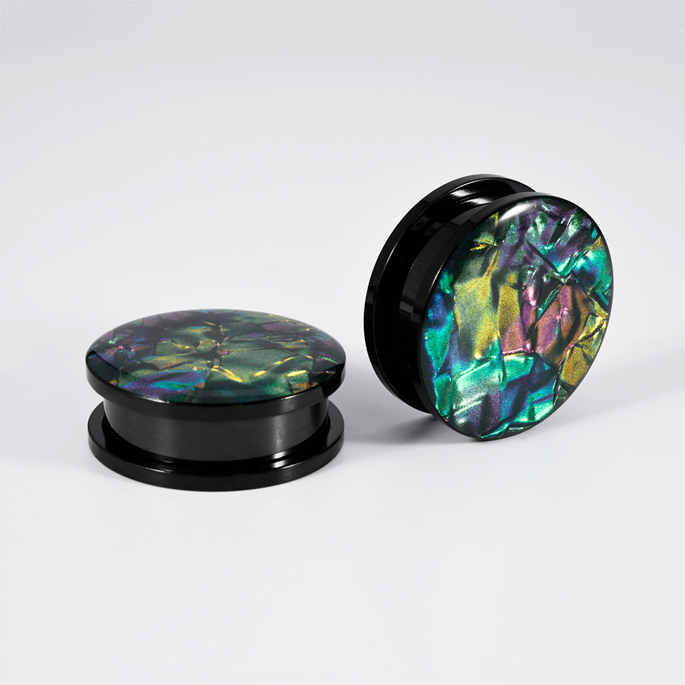1PC Stainless Steel Mix Colors - Body Jewelry Ear Plugs avis et prix