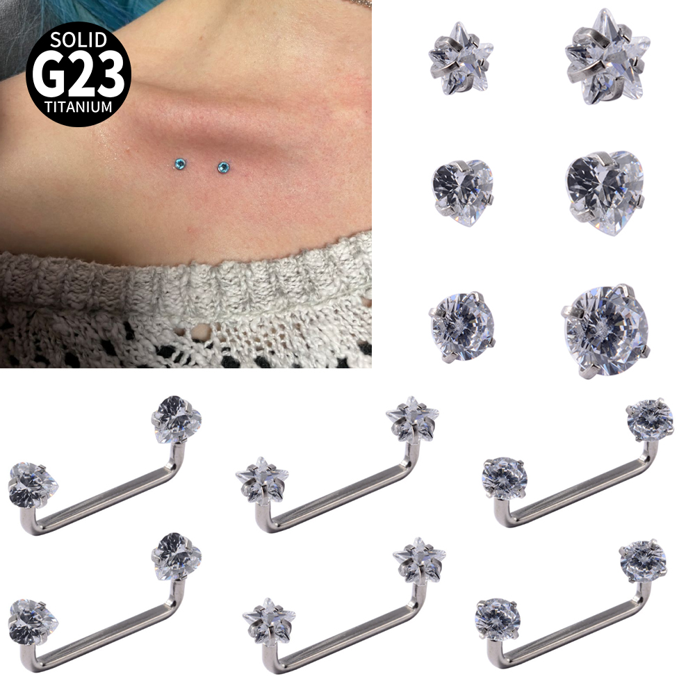 3-1PCS Implant Grade Titanium  - Body Jewelry Implants avis et prix