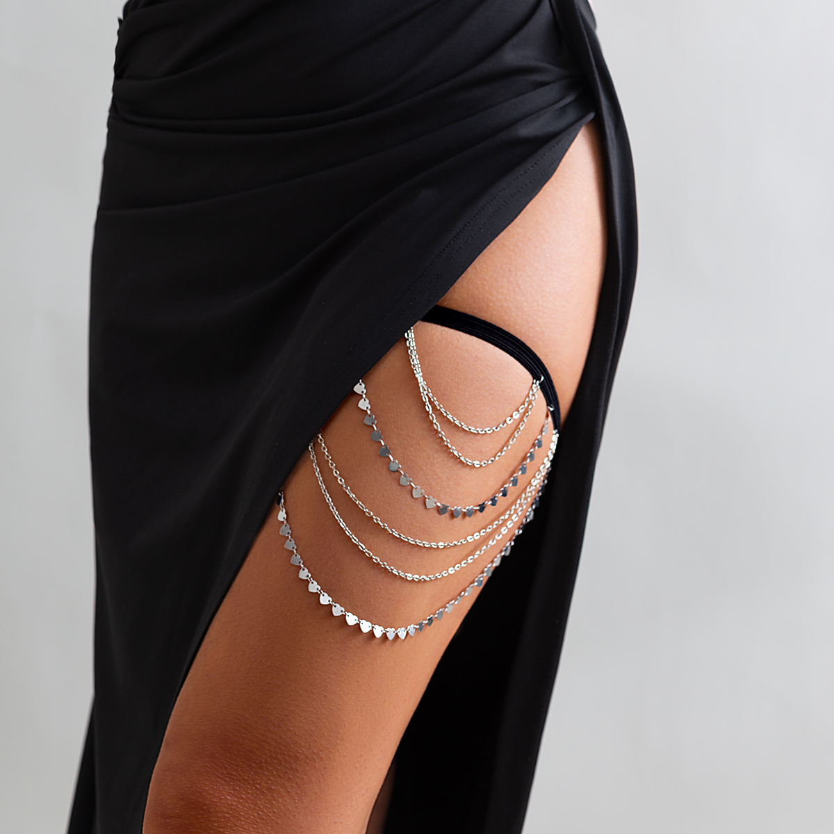 Boho Sexy Elastic Band Bandage - Body Jewelry Thigh Chain avis et prix