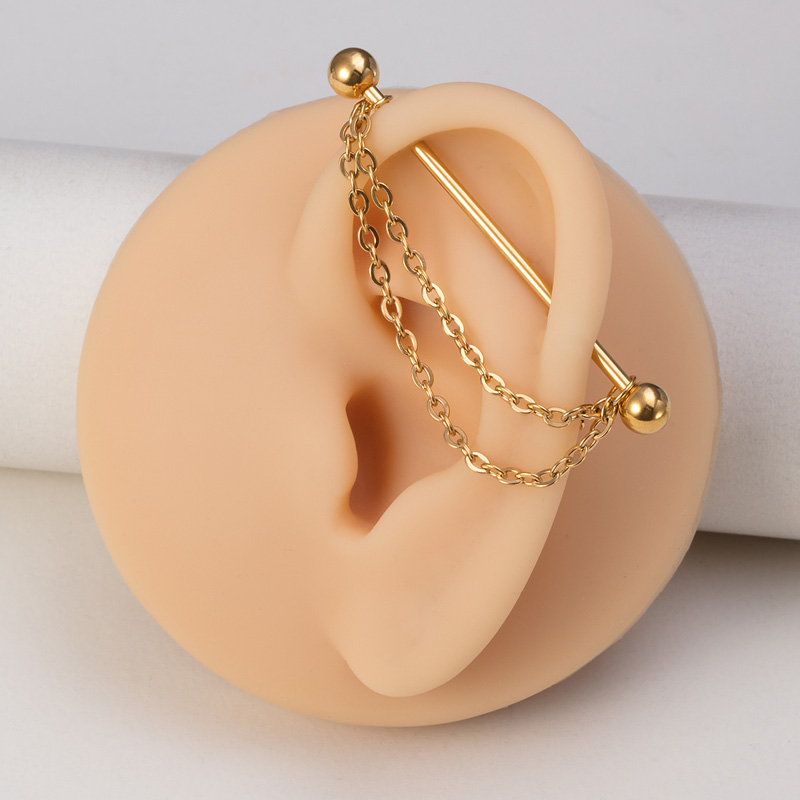 1pc Industrial Piercing Barbel - Body Jewelry Industrial avis et prix