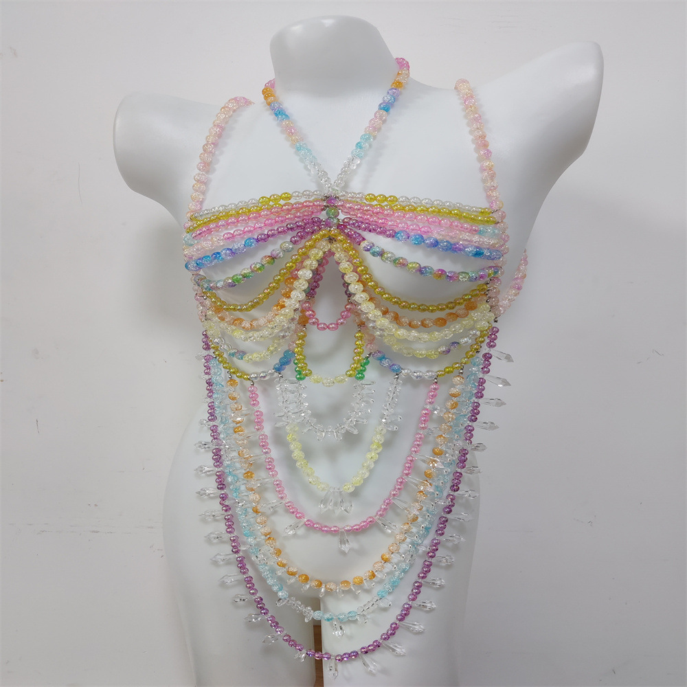 Woman Body Jewelry Europe And  - Body Jewelry Vest avis et prix