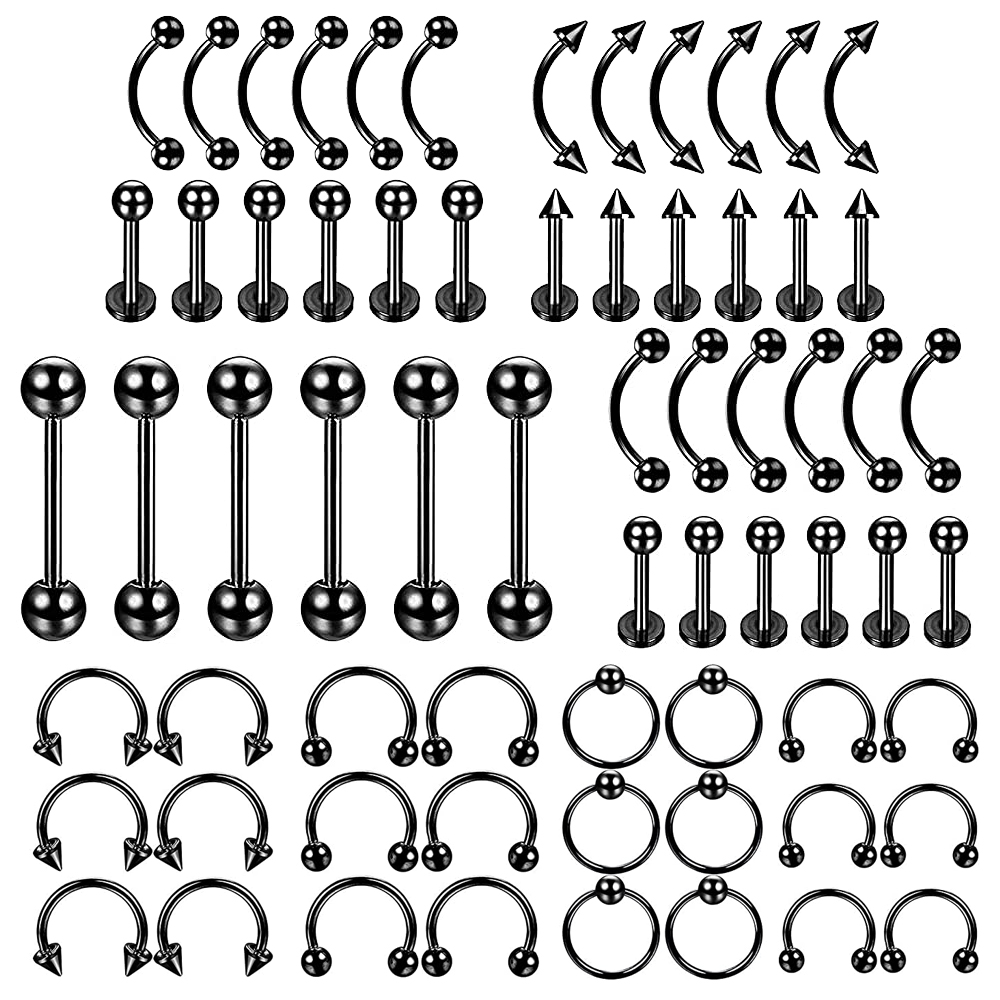 6 PCS Professional Piercing Ki - Body Jewelry Nipple Rings avis et prix