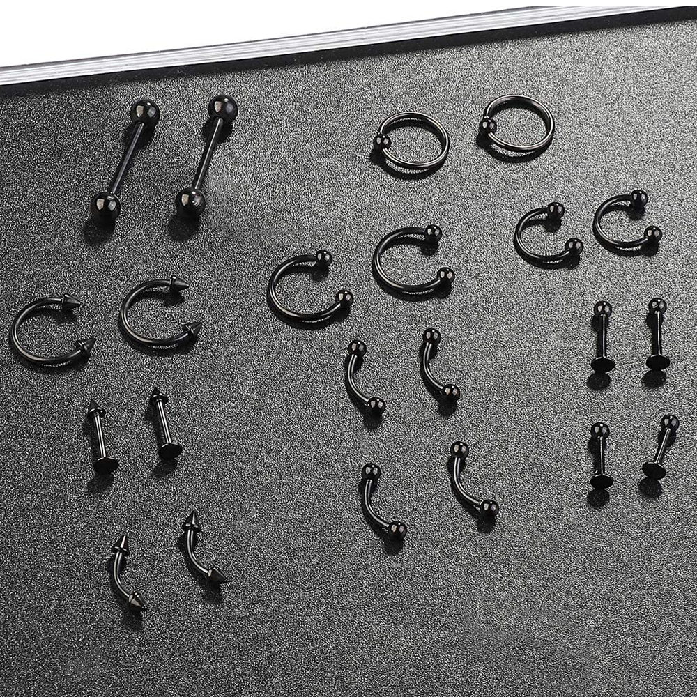 6 PCS Professional Piercing Ki - Body Jewelry Nipple Rings avis et prix