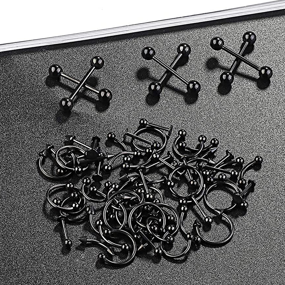 6 PCS Professional Piercing Ki - Body Jewelry Nipple Rings avis et prix