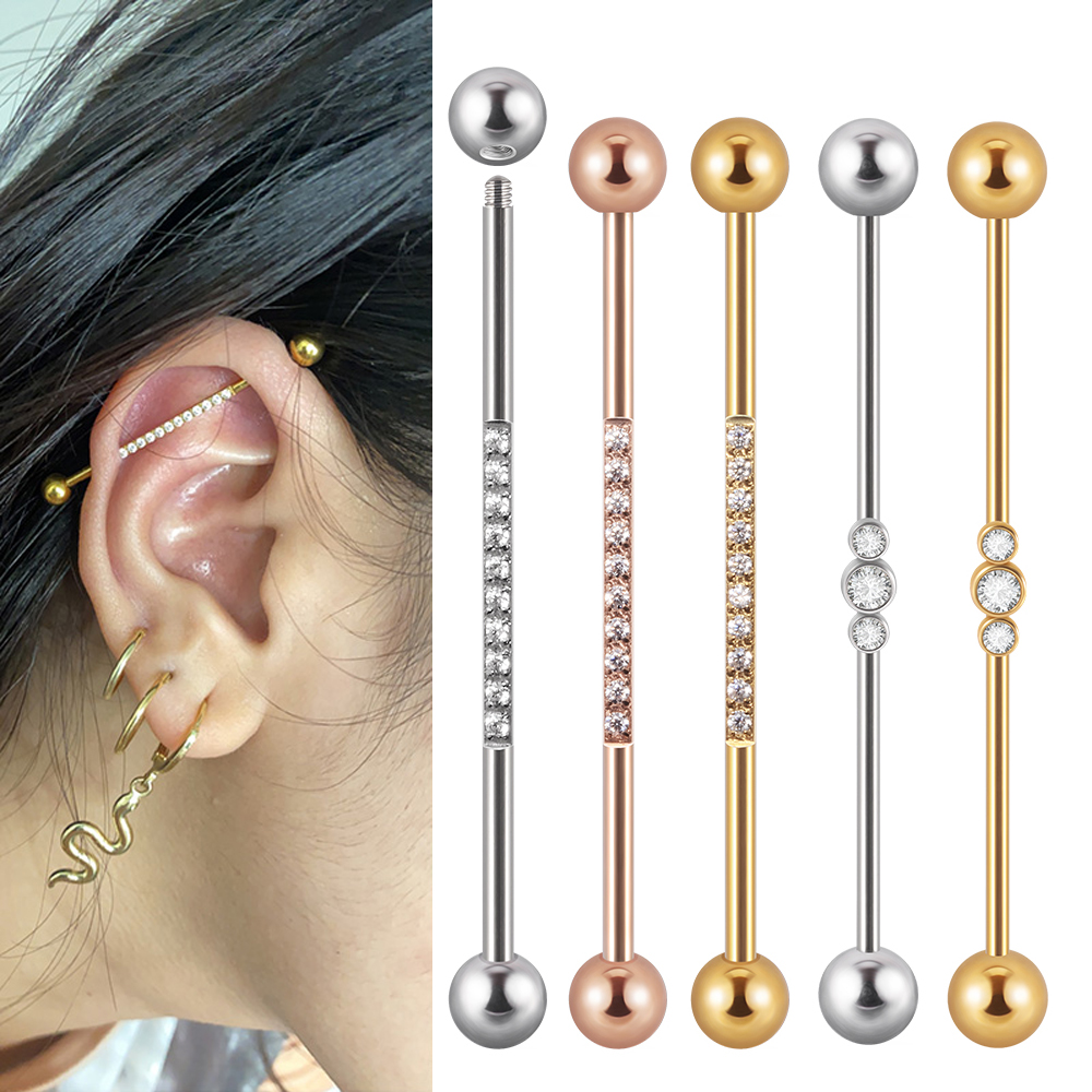 1PC Stainless Steel Industrial - Body Jewelry Industrial avis et prix