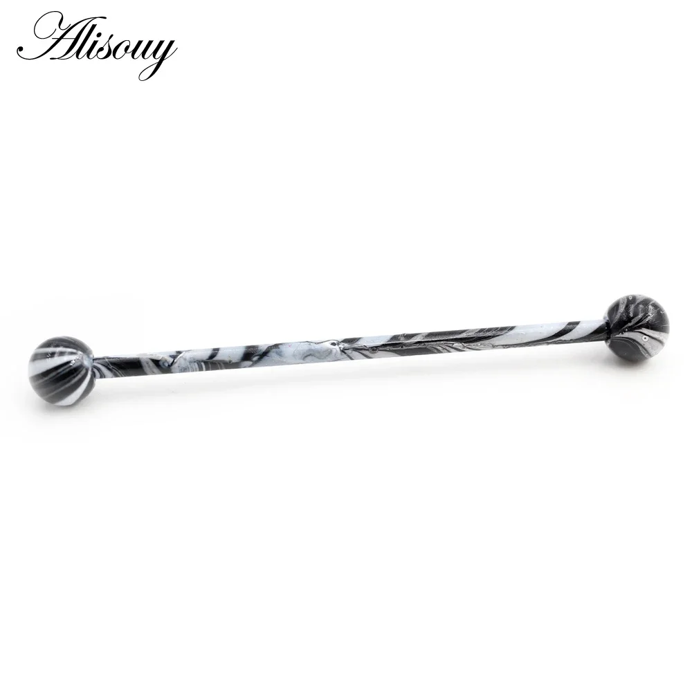 Alisouy 2PC Long Straight Stai - Body Jewelry Industrial avis et prix