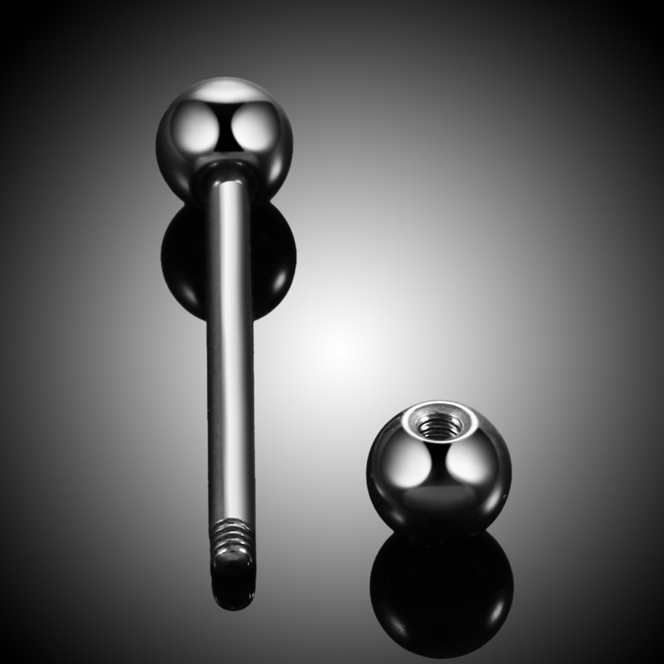 1PC G23 Titanium Straight Barb - Tongue Barbell Straight avis et prix