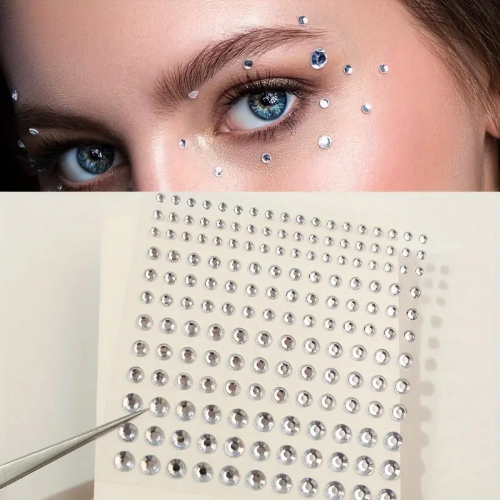 165pcs Self-Adhesive Rhineston - Body Jewelry Piercing avis et prix