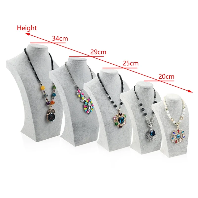 Velvet Portrait Necklace Displ - Body Jewelry Holder avis et prix