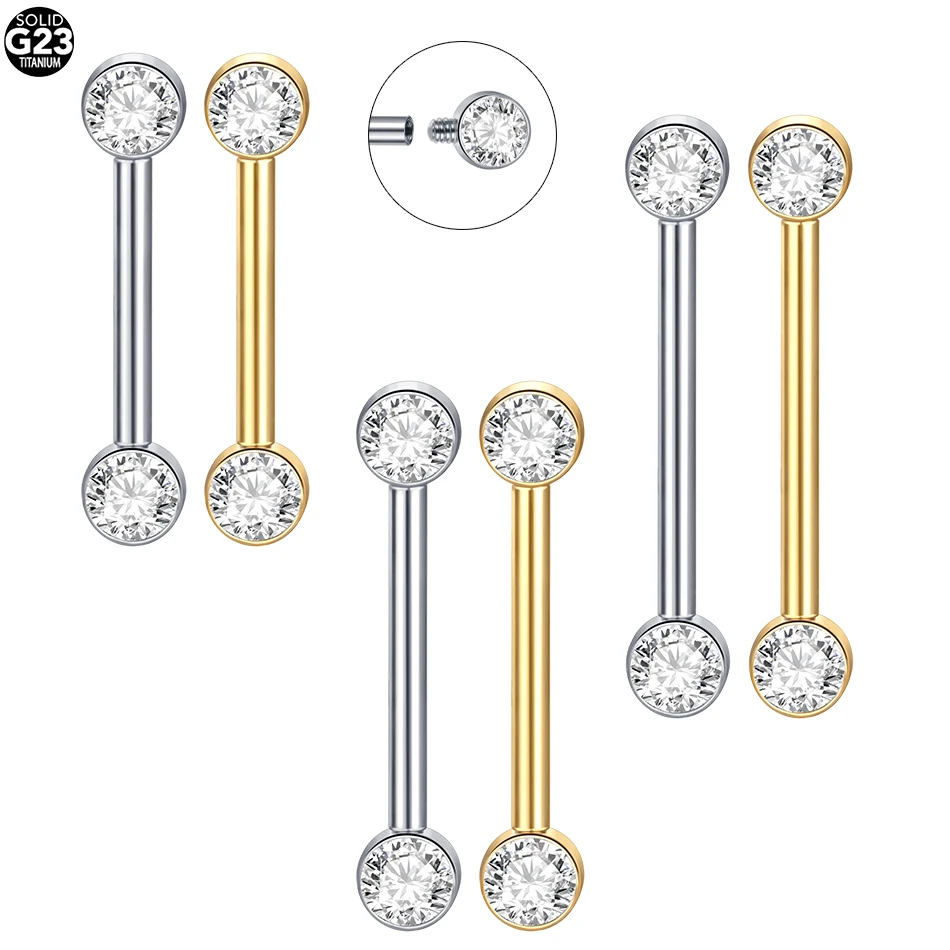 1/5pcs Implant Grade Titanium  - Body Jewelry Implants avis et prix
