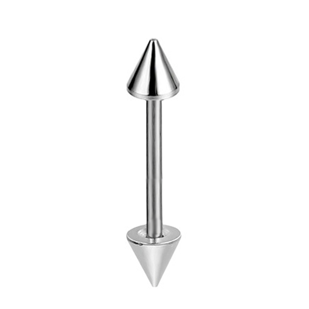 16pcs 14G Stainless Steel Nipp - Tongue Barbell Straight avis et prix