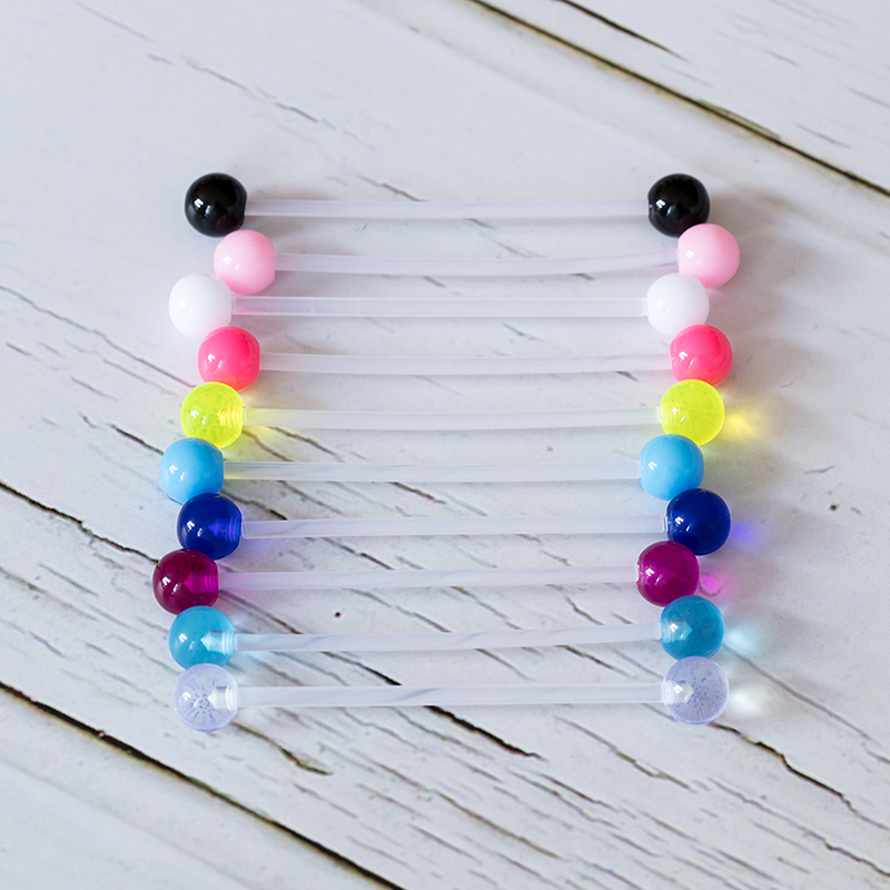 10-50pcs Acrylic Cartilage Ear - Body Jewelry Industrial avis et prix