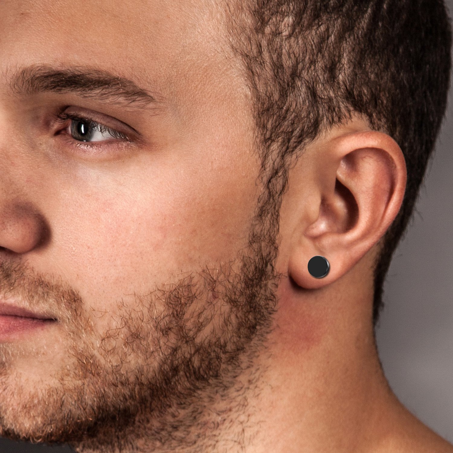 2Pcs/6Pcs Black Stainless Stee - Body Jewelry Ear Plugs avis et prix