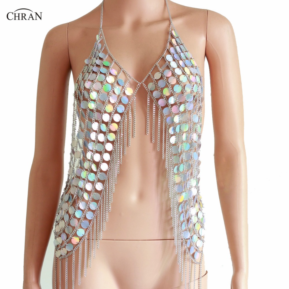 Chran New Sexy Spark Vest Summ - Body Jewelry Vest avis et prix