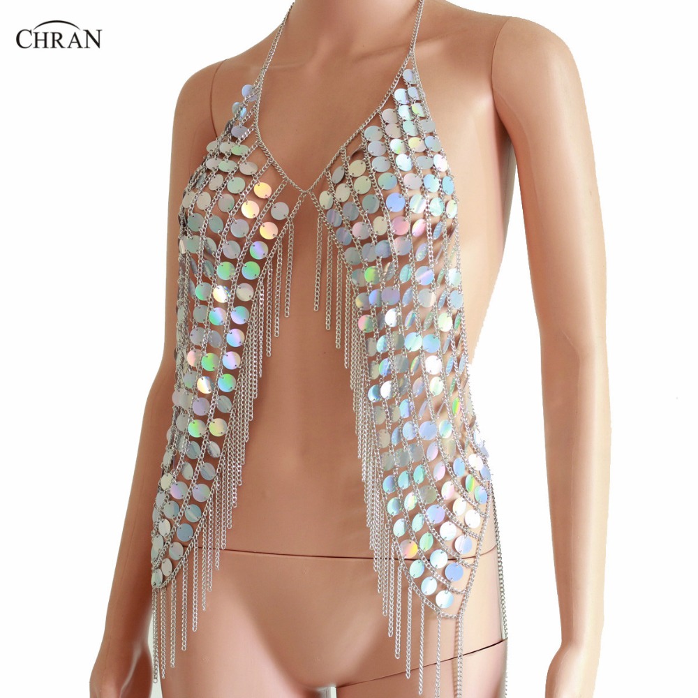 Chran New Sexy Spark Vest Summ - Body Jewelry Vest avis et prix