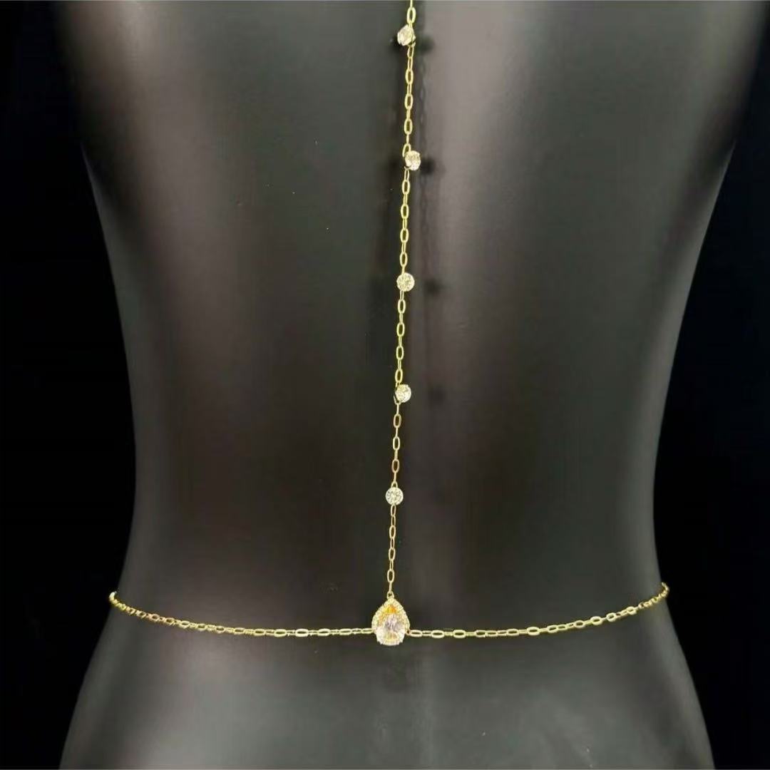 Elegant and graceful bridal ba - Body Jewelry Back avis et prix
