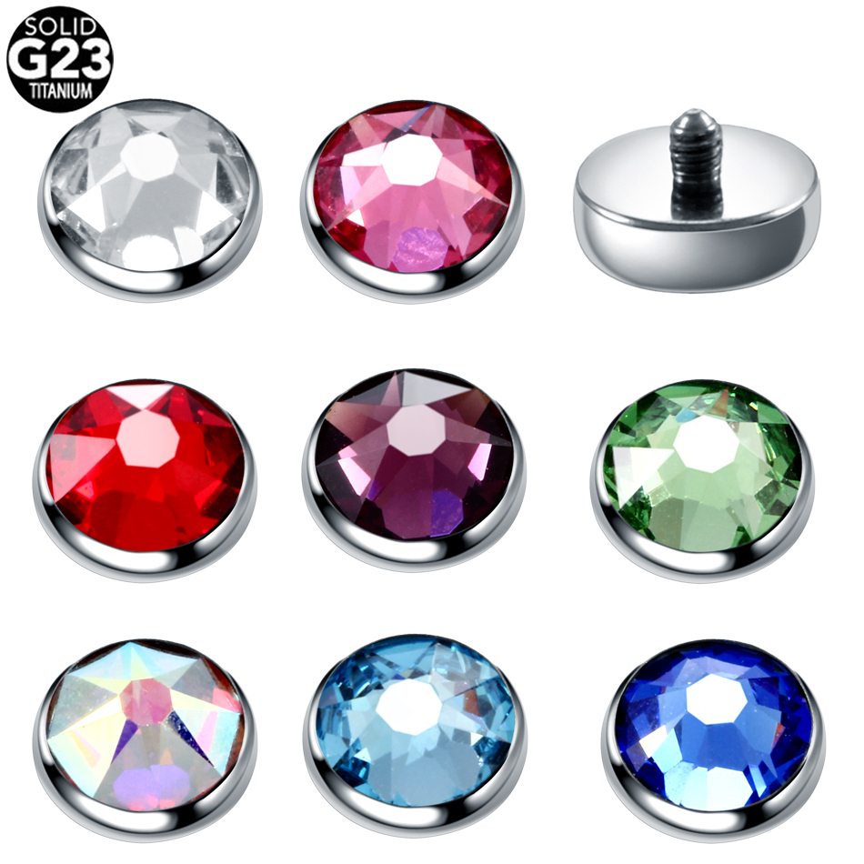 1PC G23 Titanium Dermal Anchor - Body Jewelry Implants avis et prix
