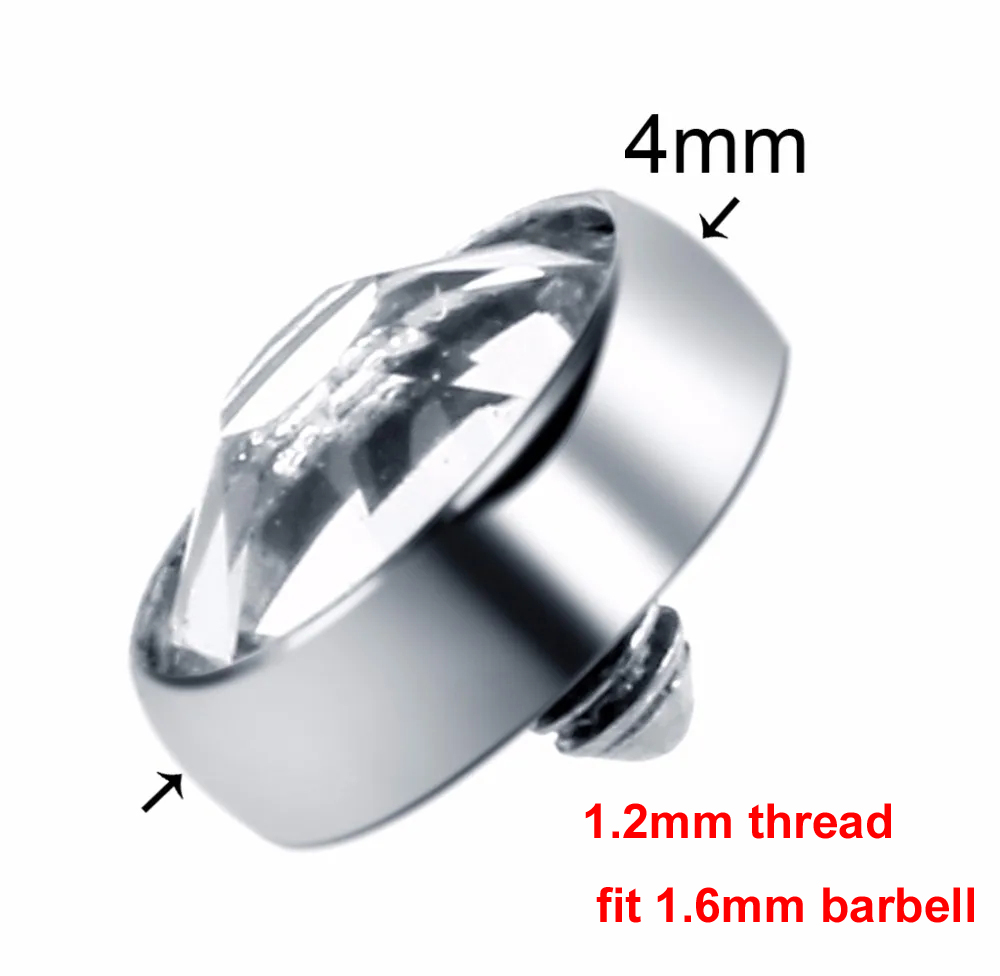 1PC G23 Titanium Dermal Anchor - Body Jewelry Implants avis et prix