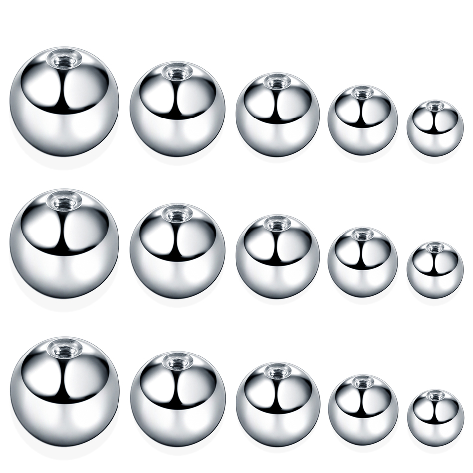 100Pcs/lot Stainless Steel Scr - Body Jewelry Nipple Rings avis et prix