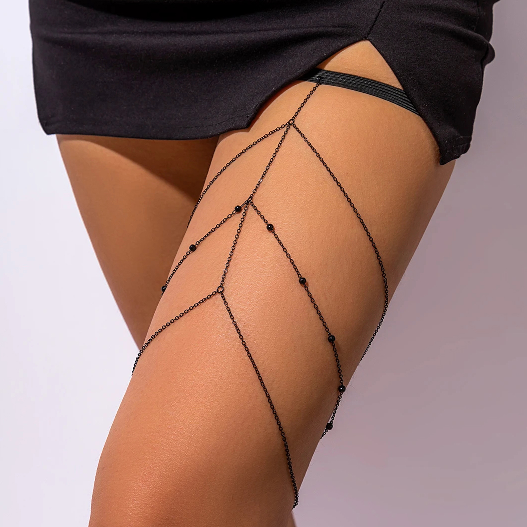 IngeSight.Z Gothic Multilayer  - Body Jewelry Thigh Chain avis et prix