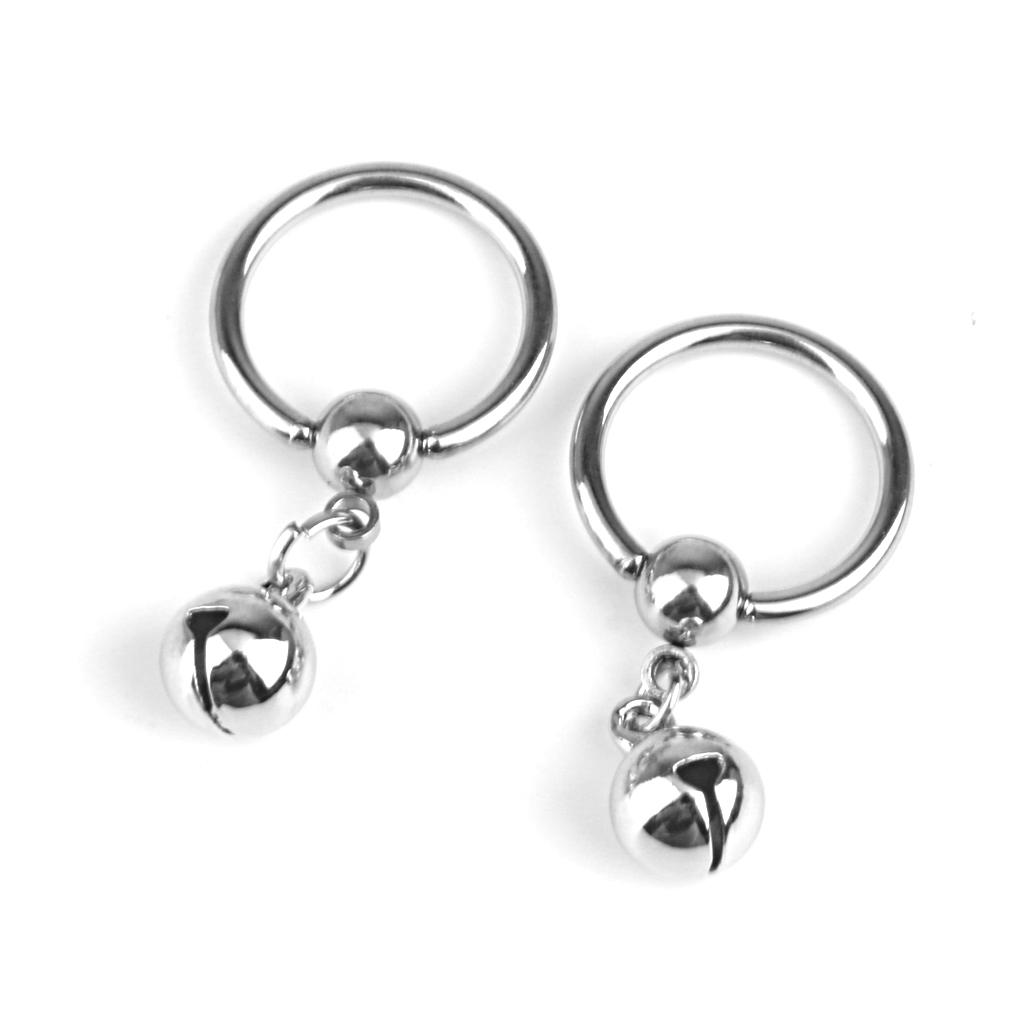 Silver Stainless Steel Nipple  - Body Jewelry Nipple Rings avis et prix
