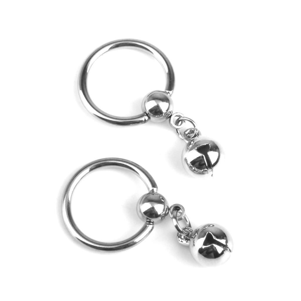 Silver Stainless Steel Nipple  - Body Jewelry Nipple Rings avis et prix