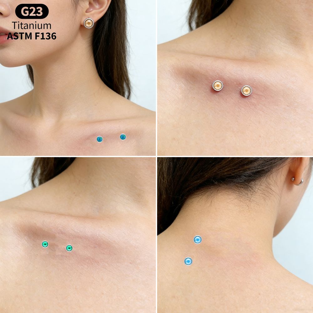 ASTM F136 Titanium Dermal Anch - Body Jewelry Implants avis et prix