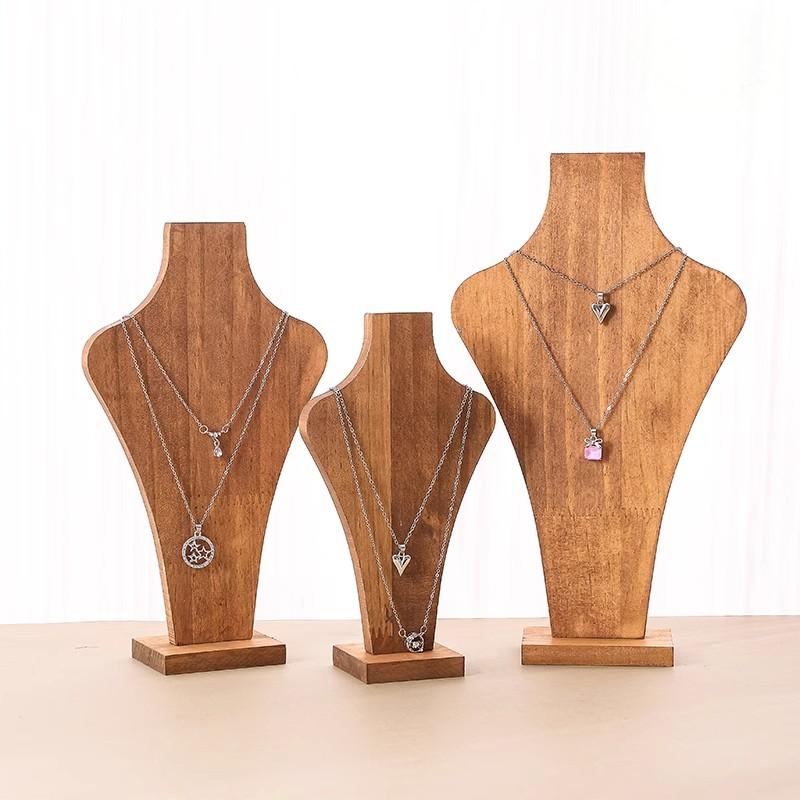 Walnut Wood Detachable Mannequ - Body Jewelry Holder avis et prix