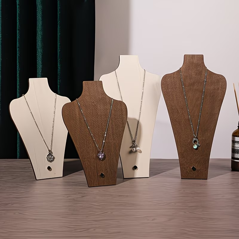Walnut Wood Detachable Mannequ - Body Jewelry Holder avis et prix