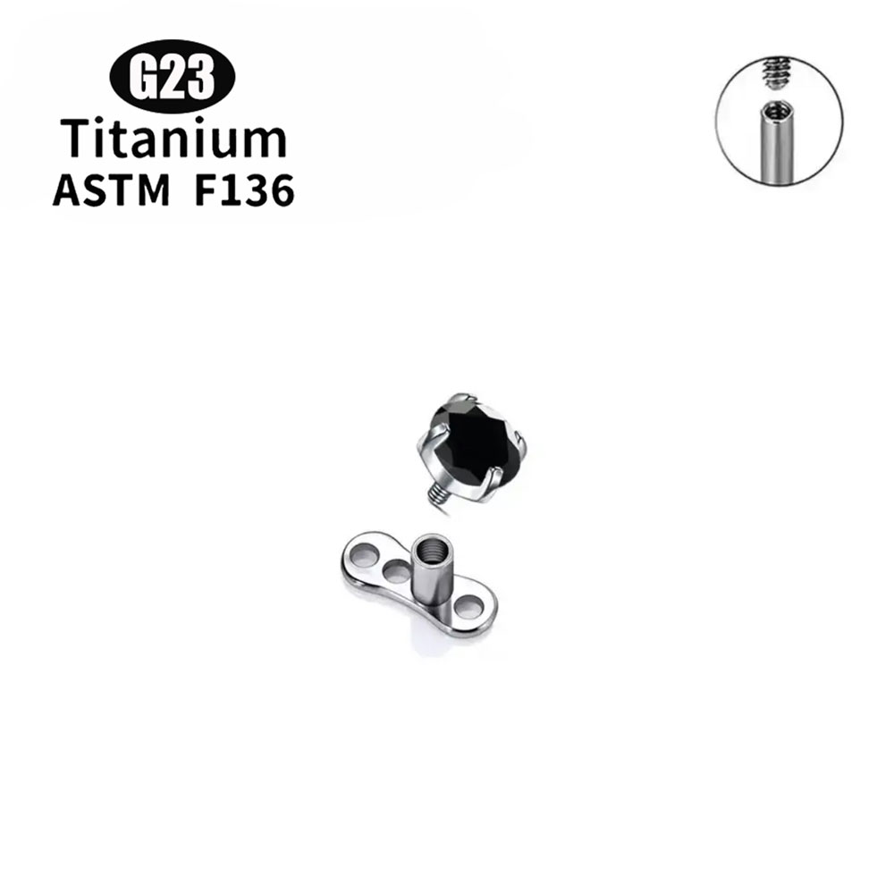 G23 titanium alloy skin implan - Body Jewelry Implants avis et prix