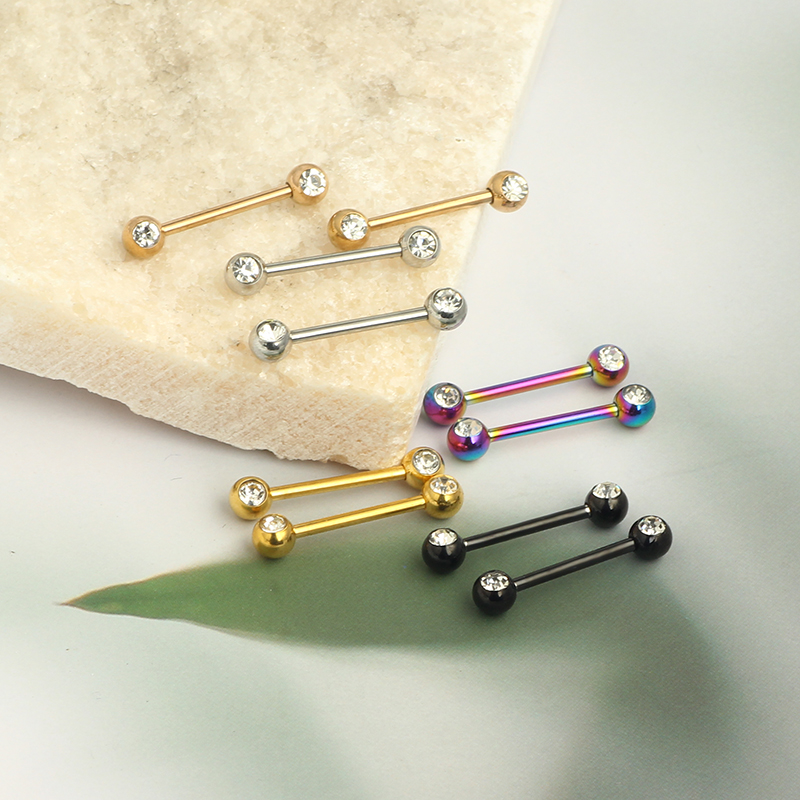 wholesales straight barbell cr - Tongue Barbell Straight avis et prix