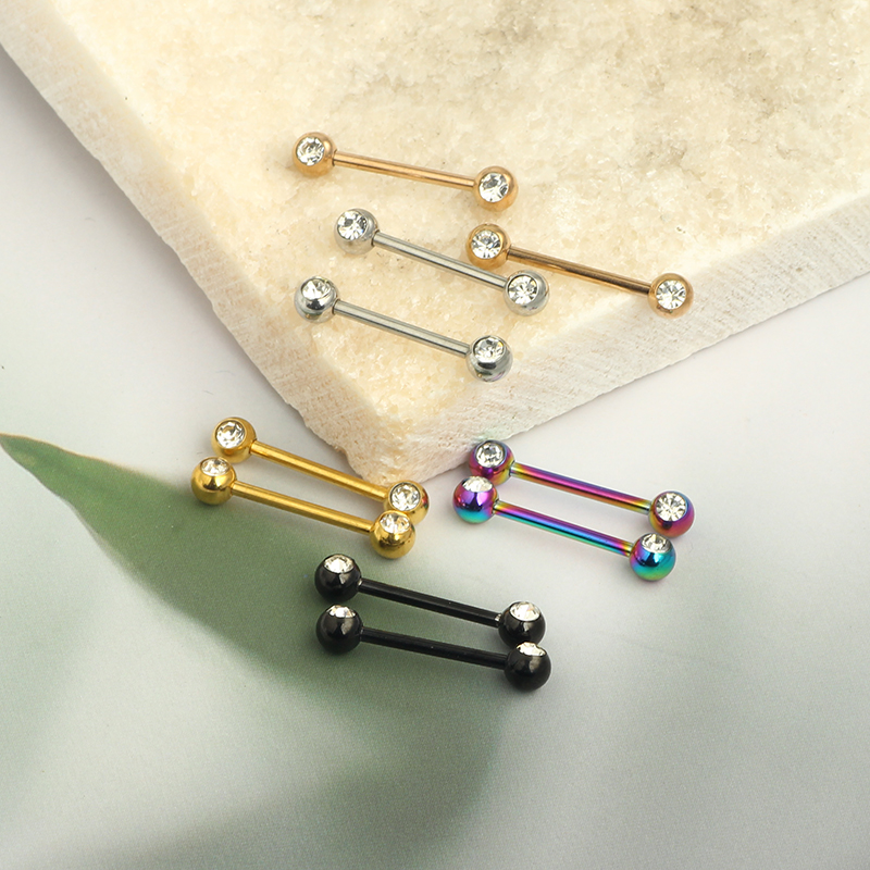 wholesales straight barbell cr - Tongue Barbell Straight avis et prix