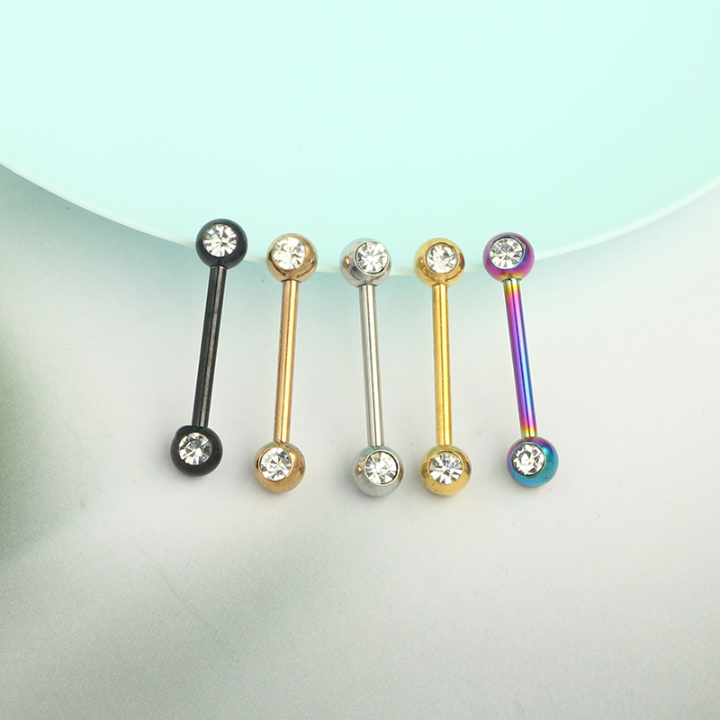 wholesales straight barbell cr - Tongue Barbell Straight avis et prix