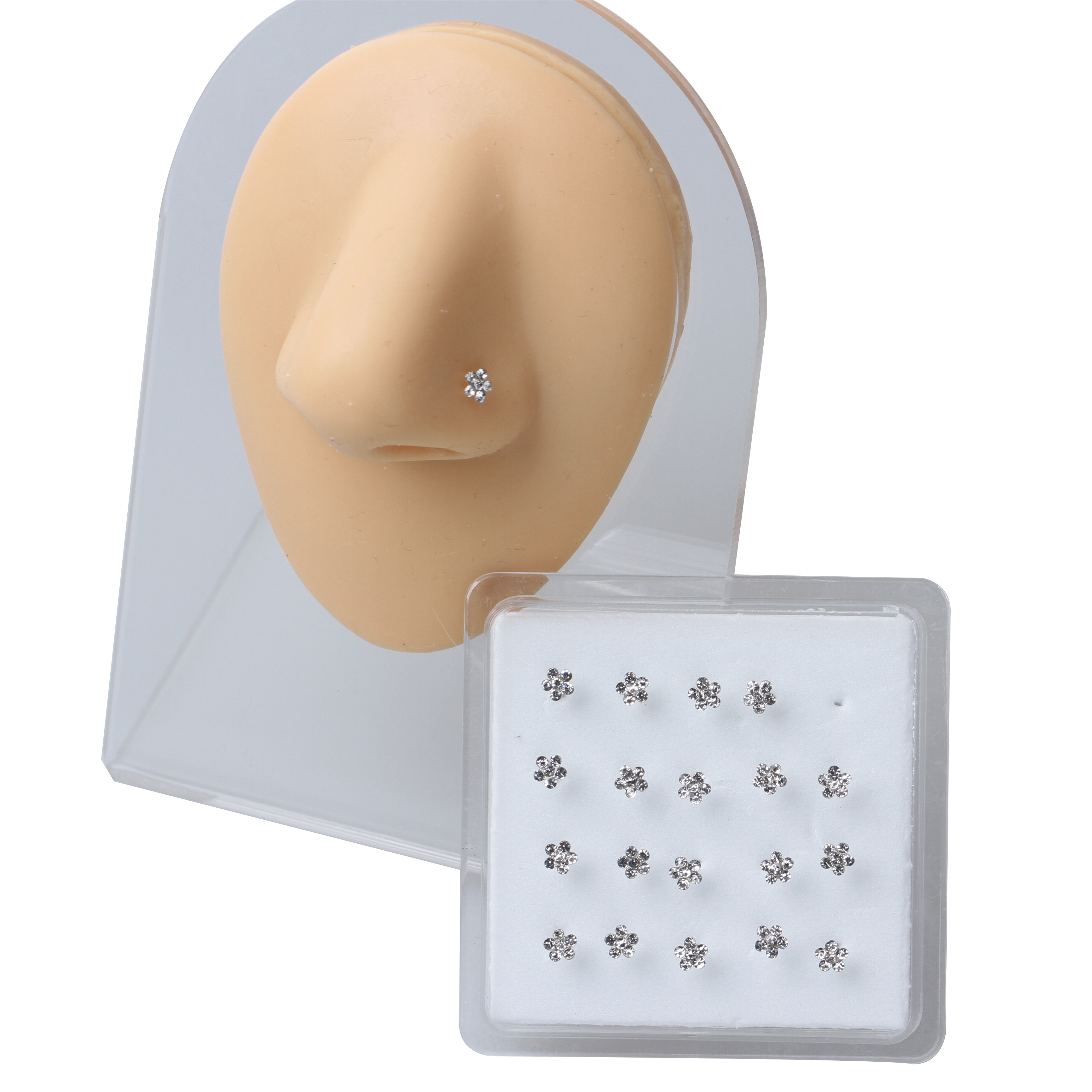 20Pcs Stainless Steel Nose Stu - Body Jewelry Ear Plugs avis et prix