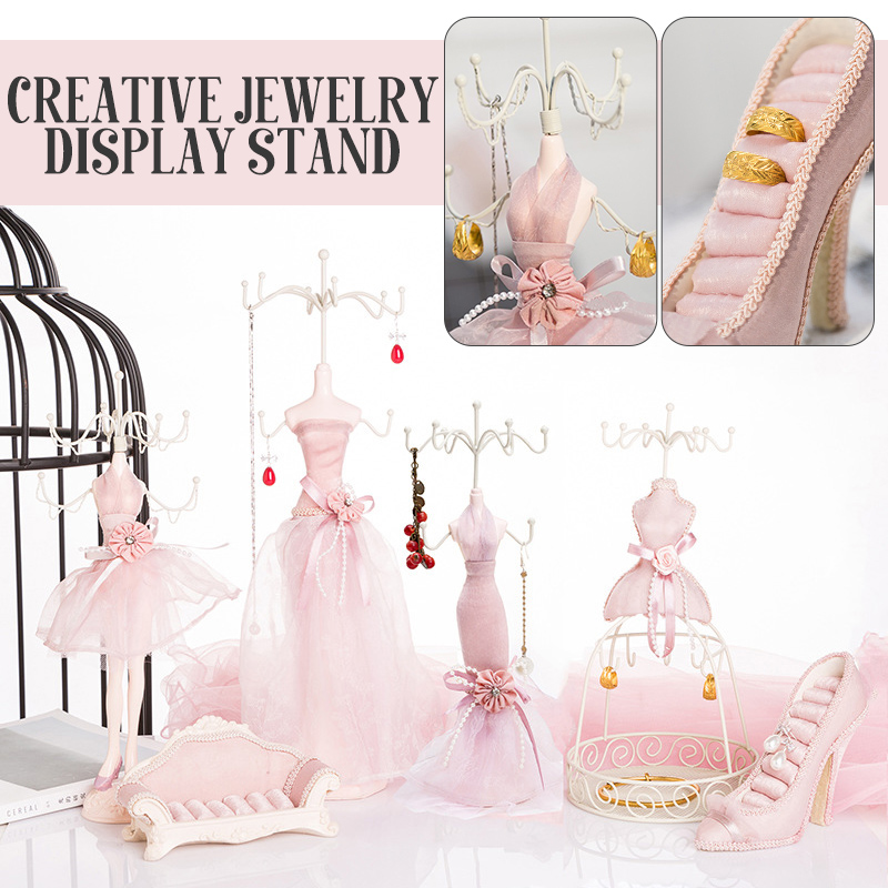 Chic Gown Mannequin Display Ra - Body Jewelry Holder avis et prix