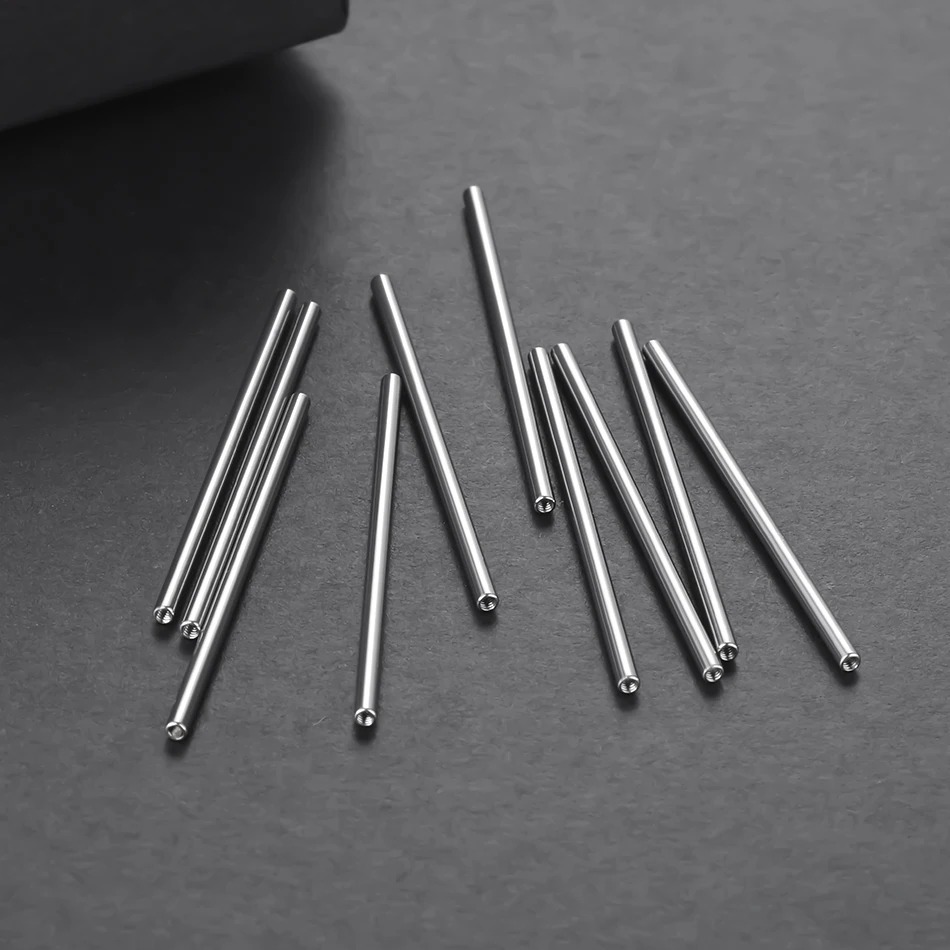 10pcs G23 Titanium Straight Ba - Tongue Barbell Straight avis et prix