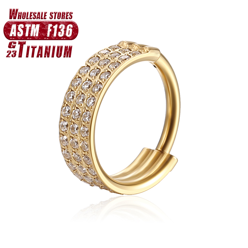 F136 Titanium Nose Ring Implan - Body Jewelry Implants avis et prix