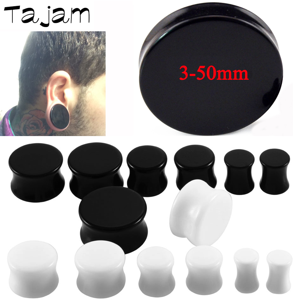 1 Pair 3mm-50mm Big Size Solid - Body Jewelry Ear Plugs avis et prix