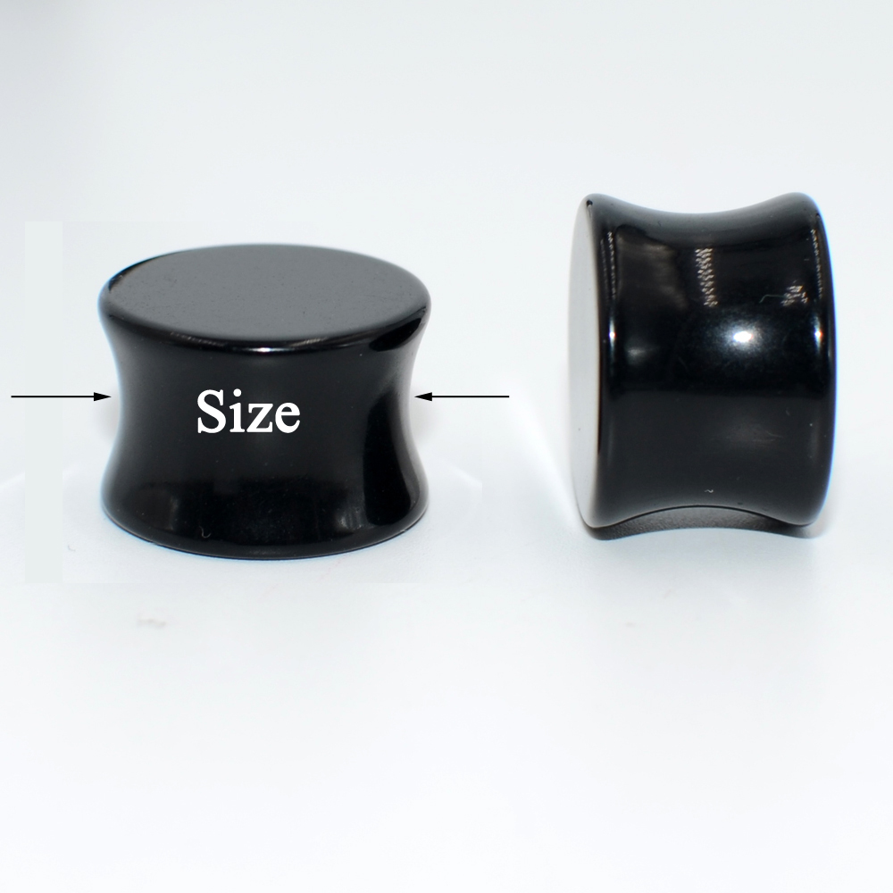 1 Pair 3mm-50mm Big Size Solid - Body Jewelry Ear Plugs avis et prix