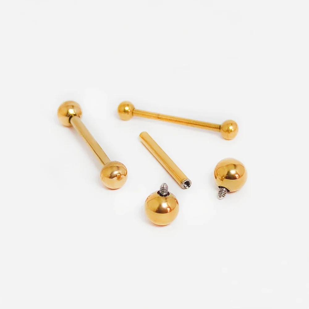 ASTM F136 Titanium Piercing Ba - Tongue Barbell Straight avis et prix
