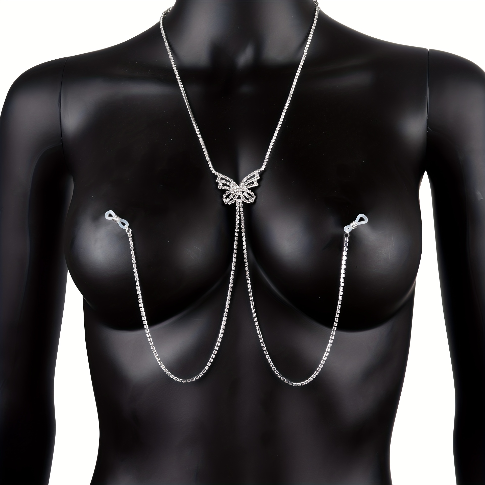 1 pc Tassel Butterfly Nipple C - Body Jewelry Nipple Rings avis et prix