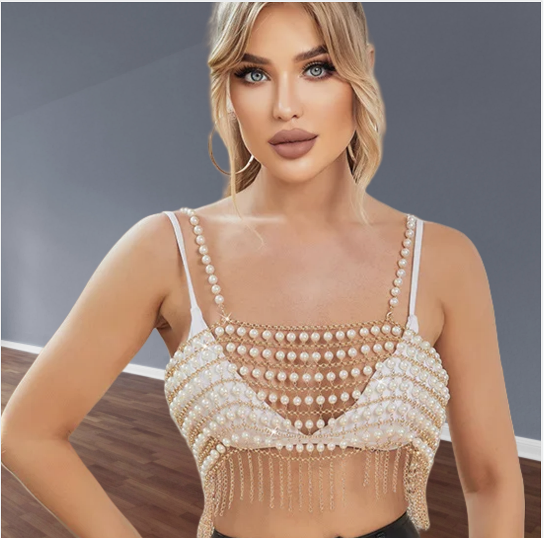Sexy​ ​Lingerie Women Fashion  - Body Jewelry Vest avis et prix