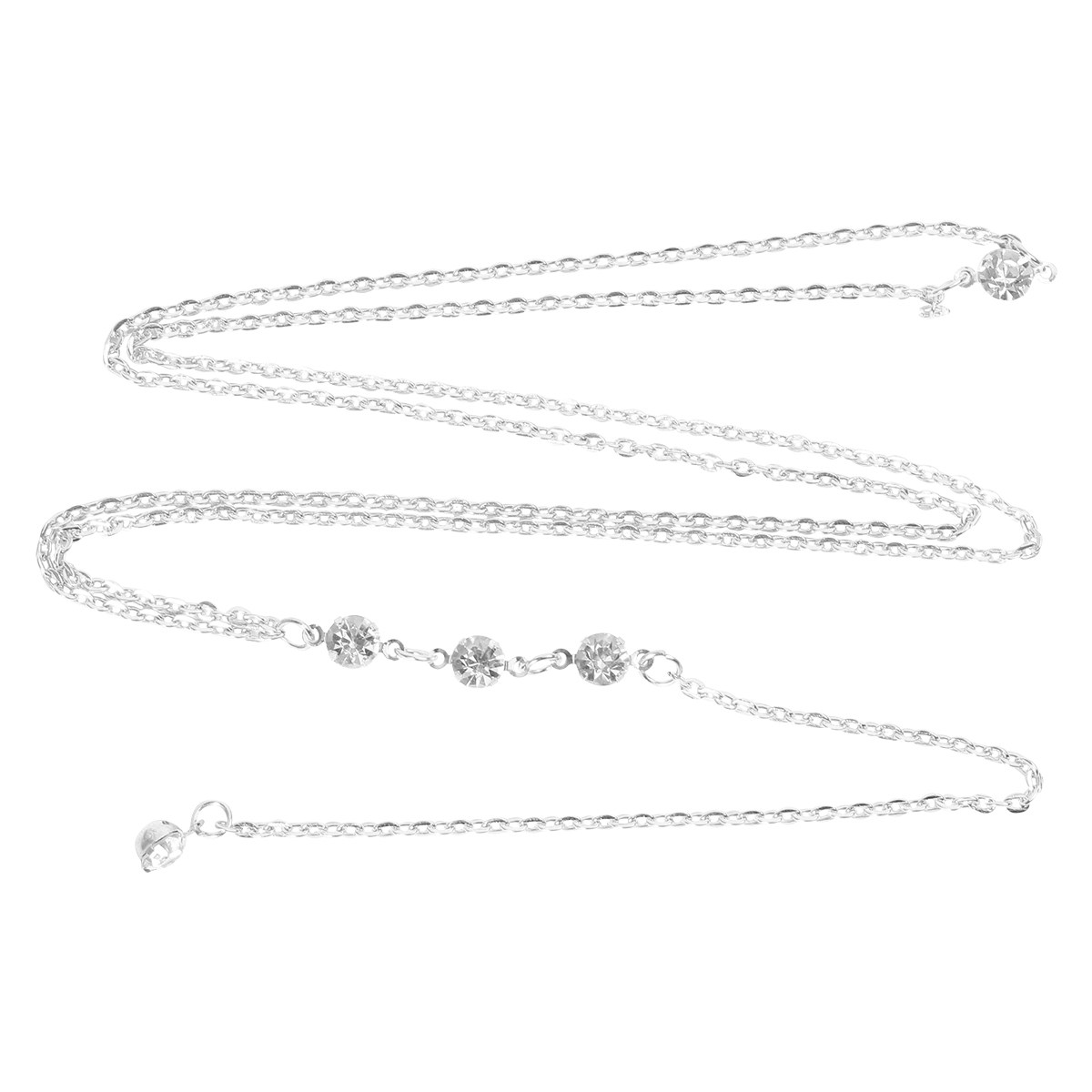 Crystal Necklace Holiday Silve - Body Jewelry Piercing avis et prix