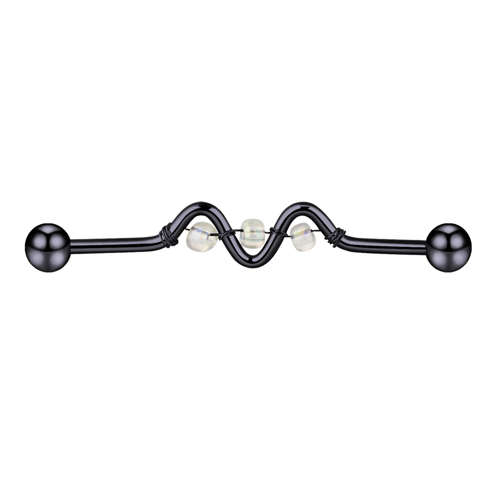 14G Surgical Steel Industrial  - Body Jewelry Industrial avis et prix