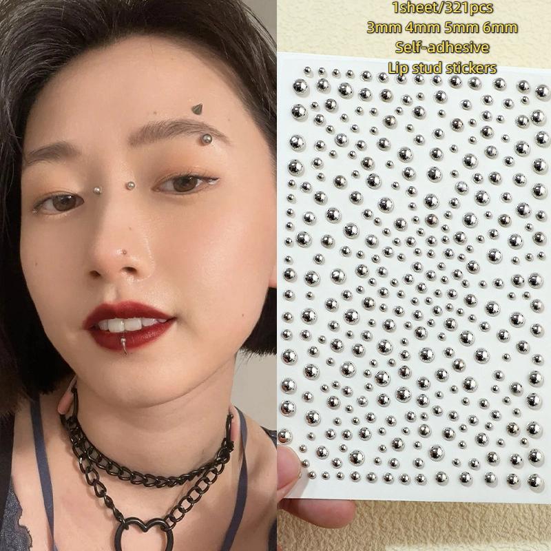321pcs Non Piercing Lip Studs  - Body Jewelry Piercing avis et prix