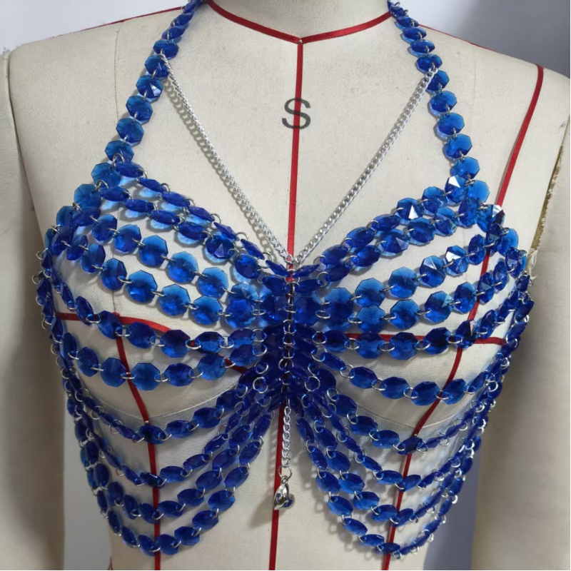 Women Body Chest Chain Fashion - Body Jewelry Vest avis et prix