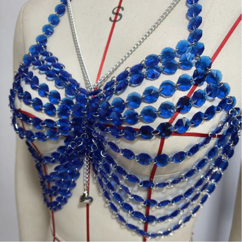 Women Body Chest Chain Fashion - Body Jewelry Vest avis et prix